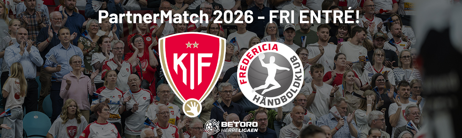 KIF Kolding vs. Fredericia Håndbold - PARTNER MATCH